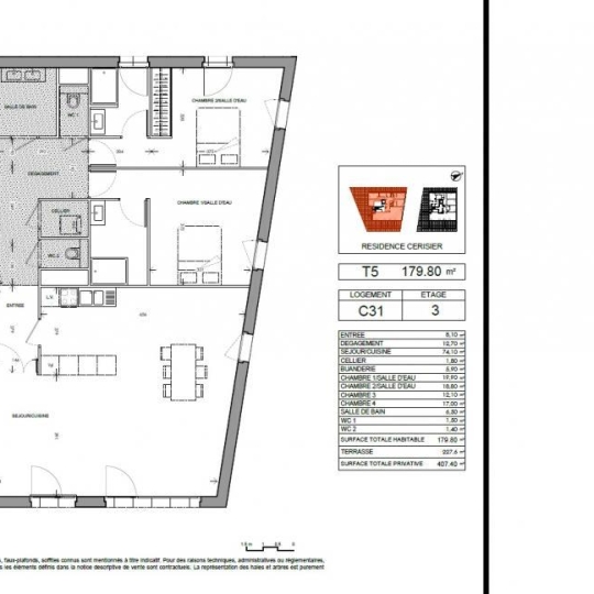  Annonces CROIXROUSSE : Appartement | LYON (69004) | 180 m2 | 1 629 000 € 
