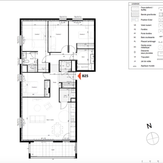  Annonces CROIXROUSSE : Apartment | FRANCHEVILLE (69340) | 103 m2 | 555 000 € 