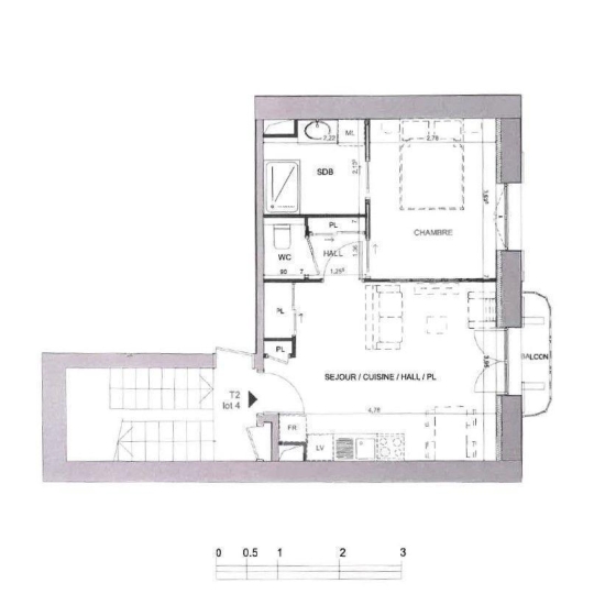  Annonces CROIXROUSSE : Appartement | LYON (69005) | 45 m2 | 265 000 &euro; 