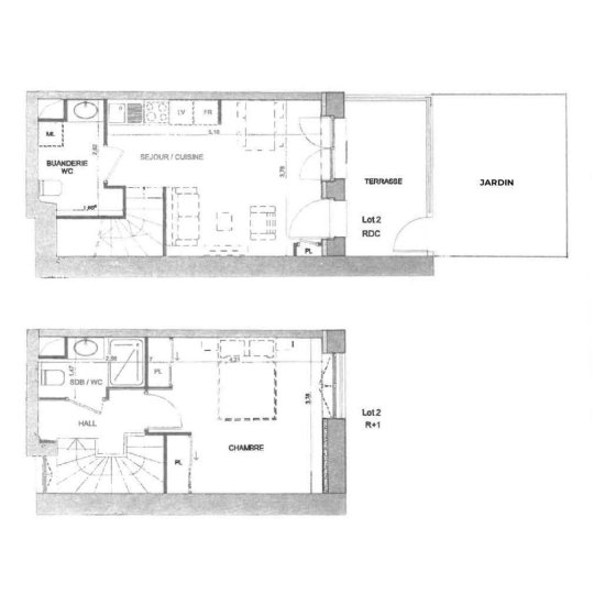  Annonces CROIXROUSSE : Appartement | LYON (69005) | 58 m2 | 390 000 € 