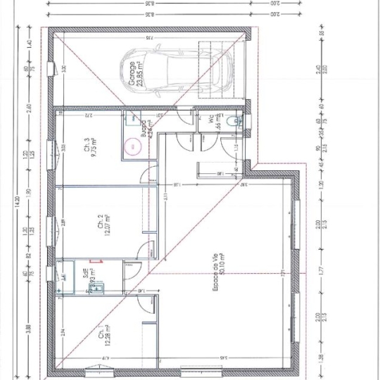  Annonces CROIXROUSSE : House | GENAS (69740) | 94 m2 | 439 000 &euro; 