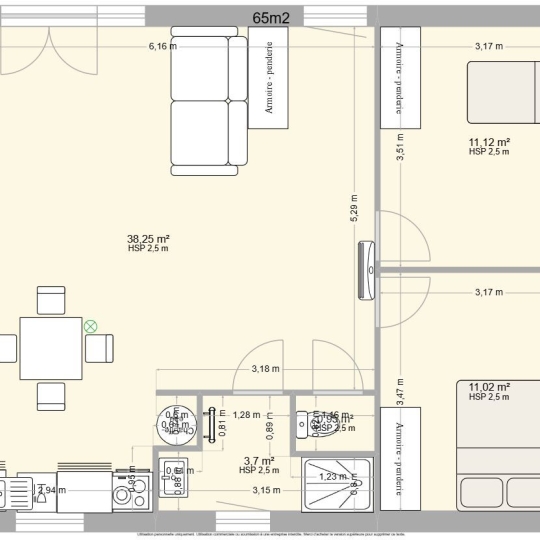  Annonces CROIXROUSSE : House | GENAS (69740) | 65 m2 | 319 900 &euro; 