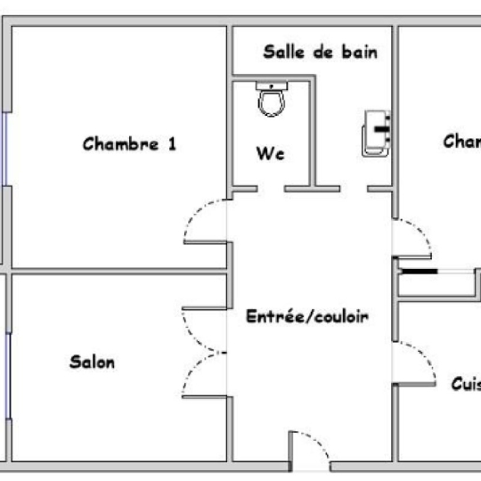  Annonces CROIXROUSSE : Apartment | VENISSIEUX (69200) | 51 m2 | 142 000 &euro; 