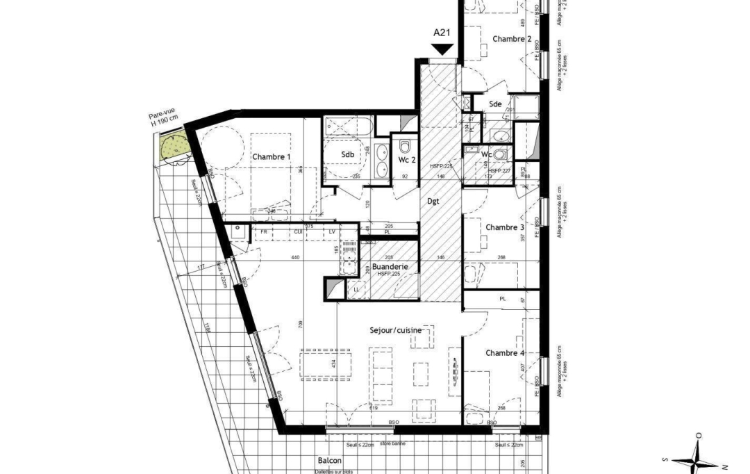 Annonces CROIXROUSSE : Apartment | LYON (69009) | 130 m2 | 610 000 € 