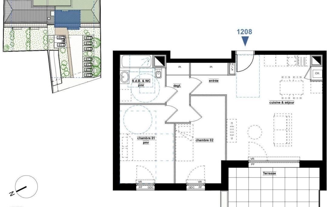 Annonces CROIXROUSSE : Appartement | TIGNIEU-JAMEYZIEU (38230) | 63 m2 | 258 900 € 