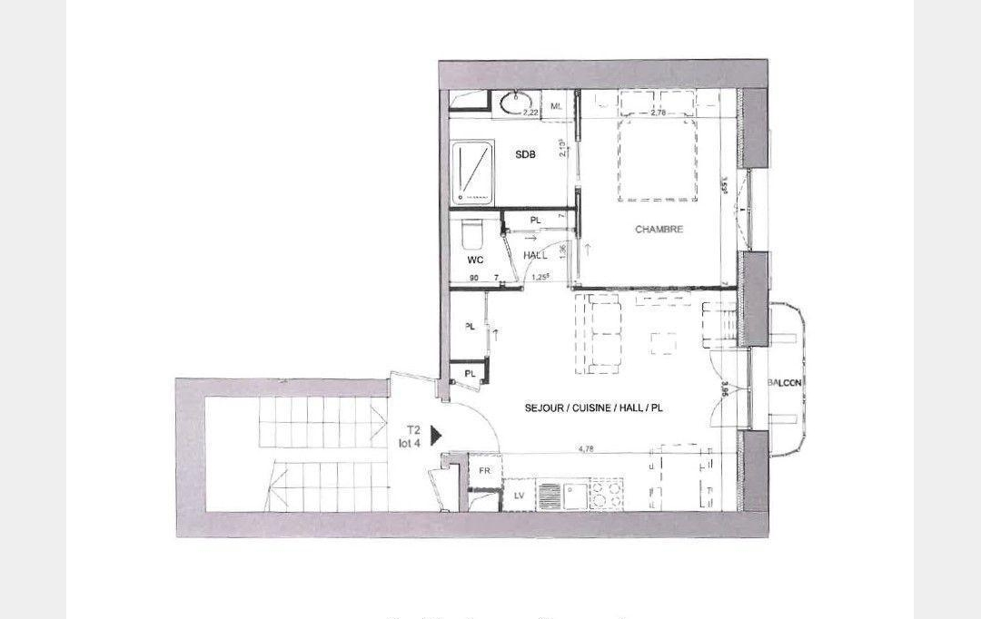 Annonces CROIXROUSSE : Appartement | LYON (69005) | 37 m2 | 249 000 € 