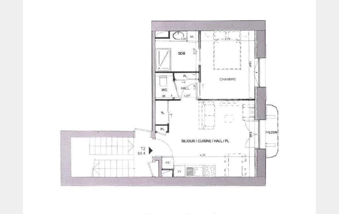 Annonces CROIXROUSSE : Appartement | LYON (69005) | 45 m2 | 265 000 &euro; 