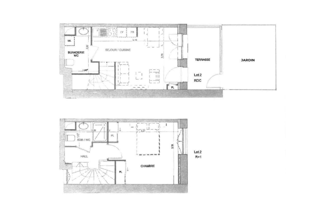 Annonces CROIXROUSSE : Appartement | LYON (69005) | 58 m2 | 390 000 € 