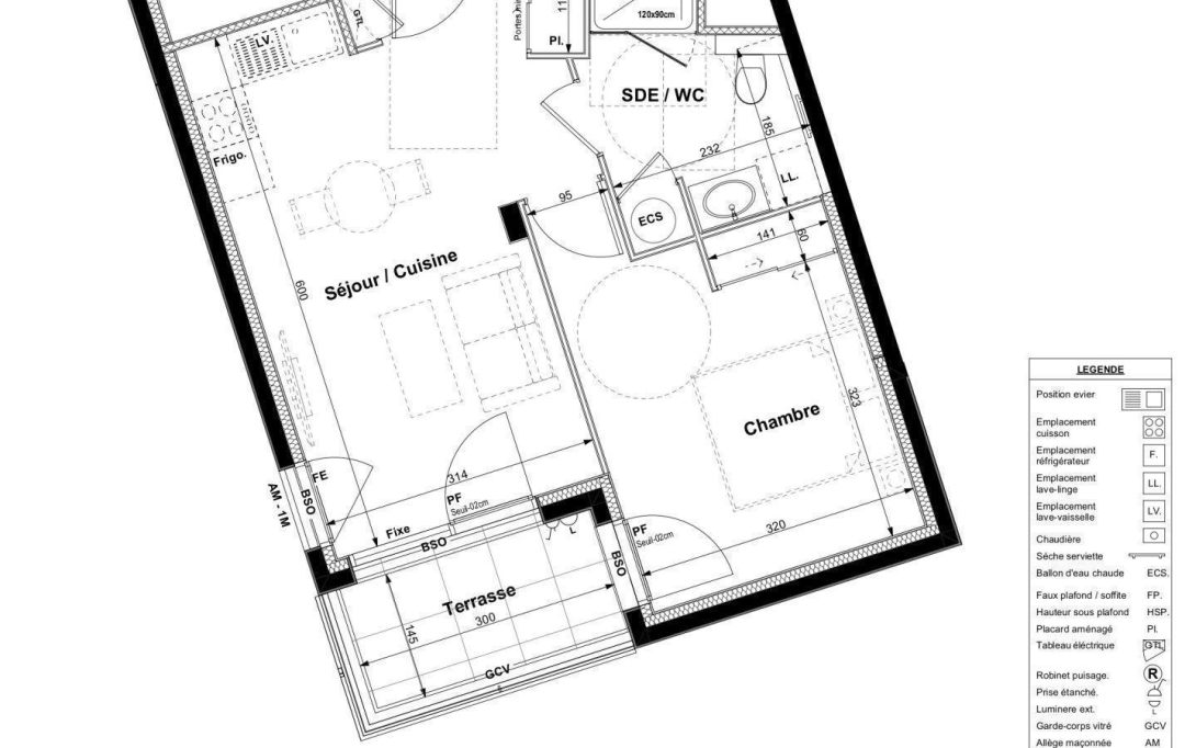 Annonces CROIXROUSSE : Appartement | LYON (69003) | 41 m2 | 320 000 € 