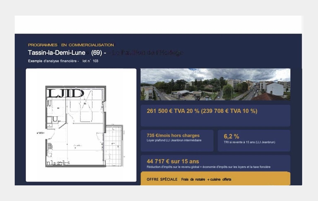 Annonces CROIXROUSSE : Apartment | TASSIN-LA-DEMI-LUNE (69160) | 42 m2 | 239 708 &euro; 