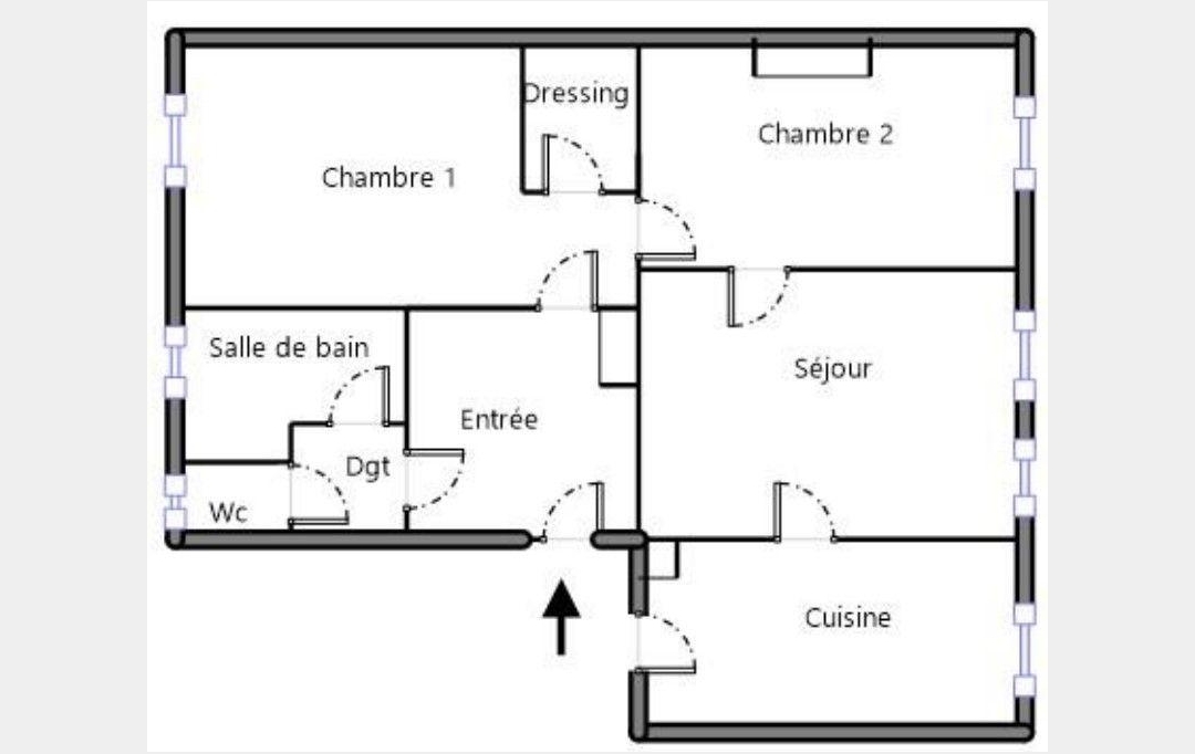 Annonces CROIXROUSSE : Appartement | LYON (69003) | 80 m2 | 260 000 &euro; 